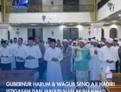 Gubernur Harum & Wagub Seno Aji Hadiri Istigasah dan Maulid Nabi Muhammad SAW di Samarinda
