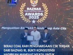 Berau Coal Raih Penghargaan CSR Terbaik dari BAZNAS RI, Bukti Konsistensi Hadirkan Manfaat Nyata untuk Masyarakat