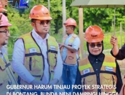 Gubernur Harum Tinjau Proyek Strategis di Bontang, Bunda Neni Dampingi hingga Tanam Pohon