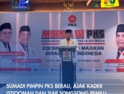Sumadi Pimpin PKS Berau, Ajak Kader Istiqomah dan Siap Songsong Pemilu 2029