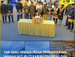 Tari Khas hingga Pesan Pembangunan, Warnai HUT ke-72 Kabupaten Berau dan ke-215 Kota Tanjung Redeb