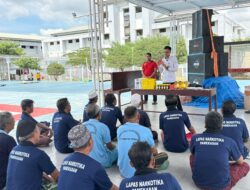 WBP Lansia dan Disabilitas di Lapas Narkotika Pamekasan Terima Makanan Tambahan