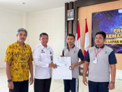 Penutupan Pelatihan Kemandirian Pengelasan, Lapas Narkotika Pamekasan Siapkan Warga Binaan yang Siap Berdaya