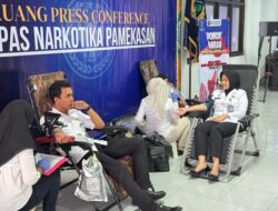 Hari Bhakti Kemenimipas ke-1,Lapas Narkotika Kelas IIA Pamekasan Gelar Donor Darah, Aksi Nyata Kepedulian Sosial