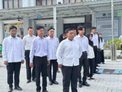 Lapas Narkotika Pamekasan Sambut 23 Mahasiswa Magang dan CASN Kembali dari Latsarmil Komcad