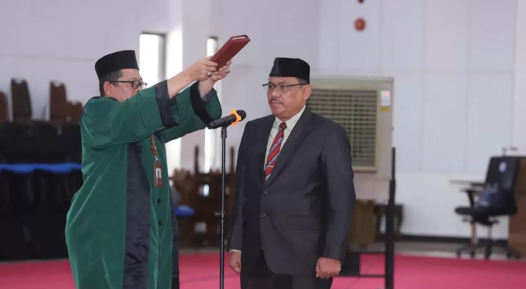 Pj Sekkot Bontang Akhmad Soeharto terus menjaga komunikasi dengan BPKD Kaltim. (DISKOMINFO BONTANG)