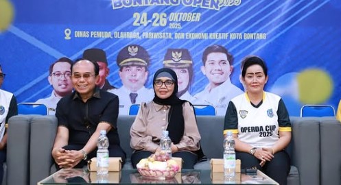 Penutupan turnamen tenis meja Bontang Open 2025