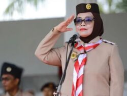 Hari Pramuka ke-64 di Bontang, Bunda Neni Tekankan Keteladanan