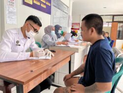 Cek Kesehatan HIV di Lapas Narkotika Kelas IIA Pamekasan: 53 Warga Binaan Baru Dinyatakan Non Reaktif