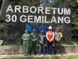 Wawali Bontang Latihan Menembak dan Tanam Pohon di Indominco