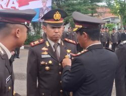 37 Personil Polres Terima Penghargaan Satyalancana dari Kapolres AKBP Hartono
