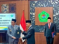 Bupati Pamekasan Lantik Sekda Definitif, Tegaskan Pentingnya Stabilitas dan Disiplin Birokrasi
