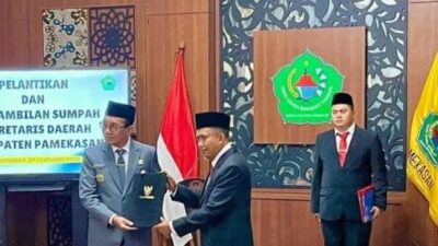 Bupati Pamekasan Lantik Sekda Definitif, Tegaskan Pentingnya Stabilitas dan Disiplin Birokrasi