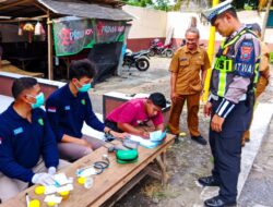 Jelang Operasi Ketupat Semeru 2026, Satlantas Polres Lumajang Ramp Check Truk Pasir, Satu Sopir Positif Narkoba  ‎
