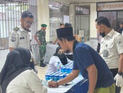 Lapas Narkotika Pamekasan Gelar Razia Gabungan, Warga Binaan dan Pegawai  Tes Urine, Semua Negatif 