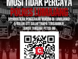 Muncul Petisi ‘Mosi Tidak Percaya Polres Lumajang’ Dibalik Sorotan Khusus BBM Bersubsidi 