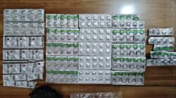 POLRESTA CIREBON GEREBEK PENGEDAR O.K DI HALAMAN BELAKANG RUMAH