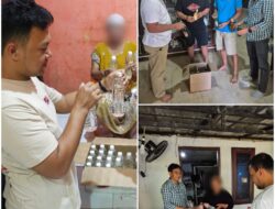 Polresta Cirebon Sita 363 Botol Miras Hasil Razia Pekat 