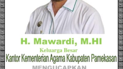 Kembali Suci, Kembali Fitri, Kepala Kementerian Agama Pamekasan Mengucapkan Selamat Hari Raya idul Fitri 1447 Hijriah 