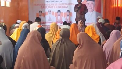 PKS Berau, Gelar Halal Bihalal, Targetkan 7 Kursi di Dewan! 