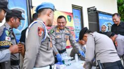 Tegakkan Disiplin, Polresta Cirebon Bersama Bidpropam Polda Jabar Gelar Gaktibplin dan Tes Urine Mendadak