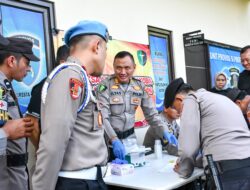 Tegakkan Disiplin, Polresta Cirebon Bersama Bidpropam Polda Jabar Gelar Gaktibplin dan Tes Urine Mendadak