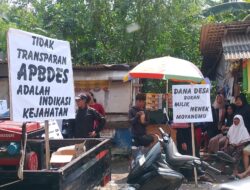 Ratusan Warga Geruduk Kantor Desa Sutawinangun, Tuntut Kuwu Transparan Kelola ADD dan PADes