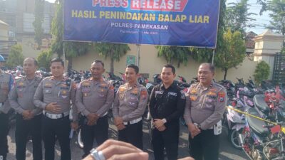 582 Unit R2 Terjaring Razia, Satuan Lalulintas Polres Pamekasan, Syarat Ambil Bawa STNK-BPKB Asli