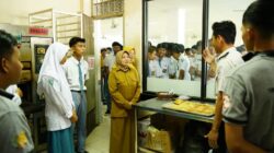 Lapas Narkotika Pamekasan Terima Kunjungan Study Lapangan SMKN 2, Kenalkan Program Kemandirian Warga Binaan