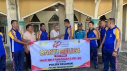 Bakti Religi dan Bantuan Tunai: Polsek Pasaman Pererat Silaturahmi Sambut Bhayangkara ke-80