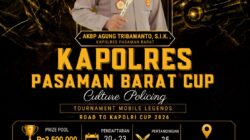 Rangkul Generasi Muda Lewat Culture Policing: Kapolres Pasaman Barat AKBP Agung Tribawanto Gelar Turnamen Mobile Legends “Kapolres Pasaman Barat Cup” sebagai Wadah Prestasi dan Persiapan Menuju Kapolri Cup 2026