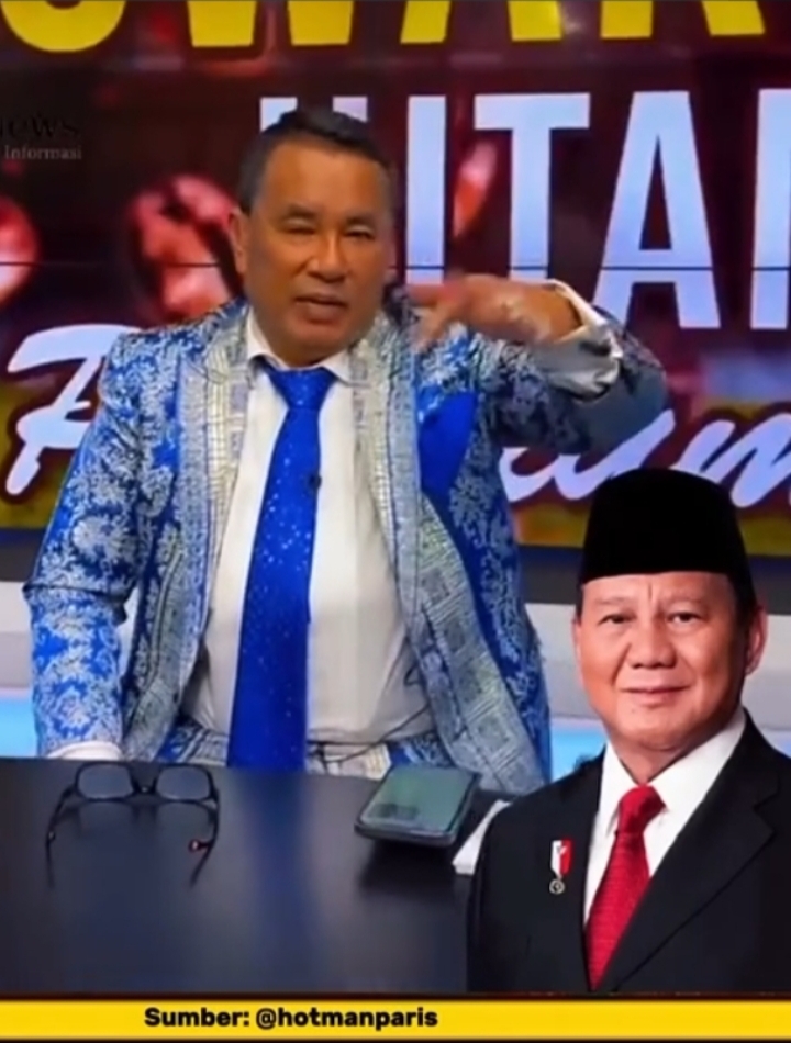 Foto: Pengacara Hotman Paris Hutapea saat menyampaikan usulan agar Presiden Prabowo Subianto mengganti Program Makan Bergizi Gratis dengan bantuan uang tunai langsung kepada orang tua siswa. Unggahan tersebut menjadi sorotan publik di media sosial. Sumber: @hotmanparis,Jumat 26 Juni 2026.
