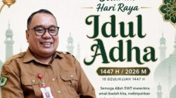 Kepala Dinas Koperasi UKM dan Tenaga Kerja Pamekasan Ucapkan Selamat Idul Adha 1447 H