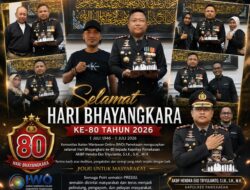 Kapolres Pamekasan AKBP Hendra Eko Tri Yulianto Sampaikan Apresiasi kepada IWO Pamekasan di peringatan Hari Bhayangkara Ke-80 Tahun 2026