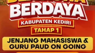 Pemkab Kediri Buka Pendaftaran Beasiswa Berdaya Tahap 2 TA 2026/2027, Alokasikan Rp30 Miliar untuk Siswa SD hingga Mahasiswa dari Keluarga Kurang Mampu