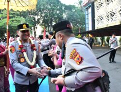 Kapolresta Cirebon Hadiri Penyambutan Kapolda Jabar dan Penyerahan Pataka Ganda Wibawa Cakti