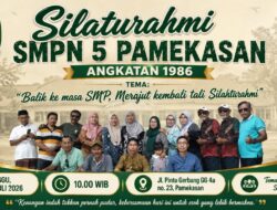 40 Tahun Menanti, Alumni SMPN 5 Pamekasan Angkatan 1986 Kembali Bertemu Dalam Silaturahmi Teman Seangkatan Selamanya.