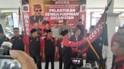 Perkuat Struktur Hingga Tingkat Kecamatan, DPD MADAS Kabupaten Pamekasan Resmi Lantik Dewan Pimpinan Kecamatan Se-Kabupaten