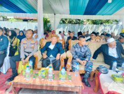 Polsek Sungai Beremas Sukses Pimpin Pengamanan Pelewaan Raja Ke-18 Nagari Aia Bangih