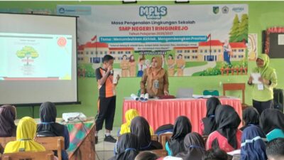 MPLS Ramah 2026 di SMPN 1 Ringinrejo Kediri, Wujudkan Pengalaman Belajar Pertama yang Menyenangkan, Aman, dan Bermakna