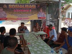 Tegas! Kapolsek Talamau Pimpin Penindakan dan Sosialisasi, Musnahkan Bekas Lokasi Penambangan Emas Ilegal di Nagari Sinuruik