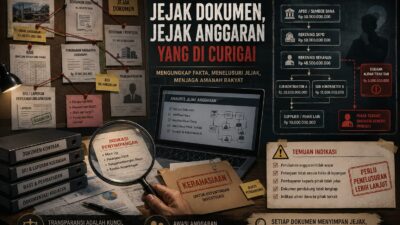 INVESTIGASI: Jejak Dokumen, Jejak Anggaran yang Dicurigai   