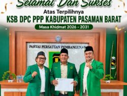Denika Saputra Resmi Nahkodai DPC PPP Pasaman Barat, Targetkan Tambah Kursi di 5 Dapil