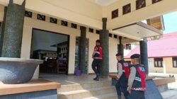Satuan Samapta Polres Kutai Barat Amankan Ibadah Minggu di Gereja Advent Barong Tongkok, Wujudkan Kamtibmas yang Kondusif