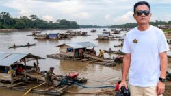 Musim Kemarau Datangkan Berkah, Aktivitas Tambang Emas Tradisional di Sungai Mahakam Jadi Penopang Ekonomi Rakyat Kecil di Kutai Barat
