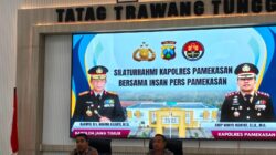 Bertemu Insan Pers, Kapolres Baru Pamekasan AKBP Wahyu Hidayat Ajak Jaga Keterbukaan Informasi