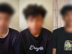 Polresta Cirebon Amankan Tiga Pelaku Tawuran Bersenjata Tajam yang Viral di Media Sosial