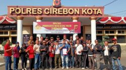 Pokja Jurnalis Polres Cirebon Kota Terbentuk, Arief Yolando ditunjuk Sebagai Ketua Kordinator