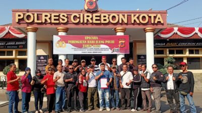 Pokja Jurnalis Polres Cirebon Kota Terbentuk, Arief Yolando ditunjuk Sebagai Ketua Kordinator