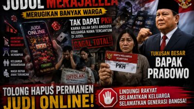 Diduga Picu Kendala PKh, Warga Sampang Soroti Dampak Judi Online Pada Pendataan Bansos